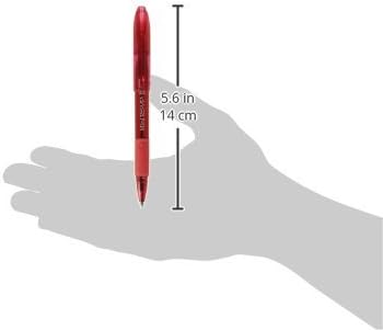 Pentel RSVP Mini Ballpoint Pen, (1.0mm) Medium Line, 24-Assorted Ink in Clear Cylinder Pack (BK91MN24M)