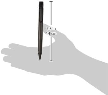 LAMY Rollerball Pen, Oil-based, Safari, Black, L217