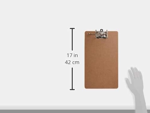 Officemate Recycled Wood Clipboards, Arch Lever Clip, 2 Pack Clipboard, Letter Size (9 x 15.5 Inches), Brown (83120)