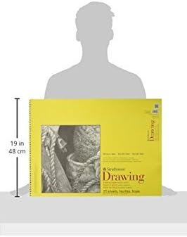 Strathmore 300 Series Drawing Pad, 18"x24" Wire Bound, 25 Sheets