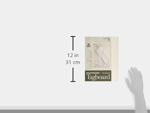 Pacon Tagboard, White, 9" x 12"