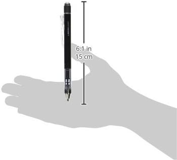 Tombow Mechanical Pencil MONO Graph, Black, 0.3mm (SH-MG11R3)