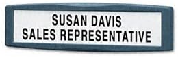 Fellowes® Plastic Partition Additions™ Nameplate PLATE,NAME,PARTION,GPH (Pack of8)