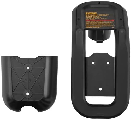 DEWALT Wall Mount Bracket for Electric Vehicle (EV) Charger, for Charging Handle and Control Box, Integrated Cable Organizer, Compatible 16 and 32 Amp Portable EV Chargers