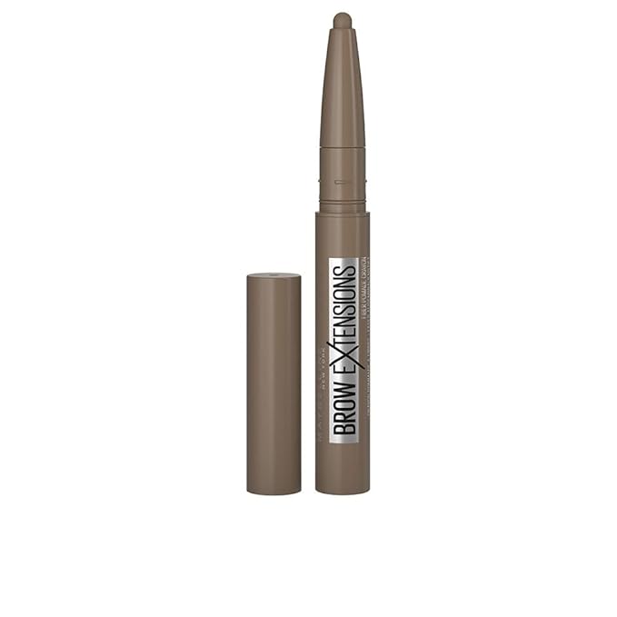 Maybelline New York Brow Extensions Eyebrow Pomade Crayon Defining Eyebrow, 02 Soft Brown