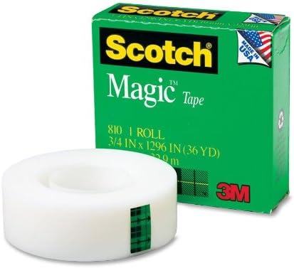 3M 810 3/4" x 1000" Scotch Magic Tape