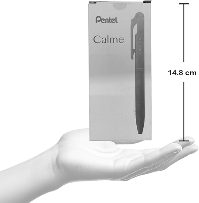 Pentel Ballpoint Pen, Calme 0.35mm, Pink, 10 Count BXA103P-A(10)