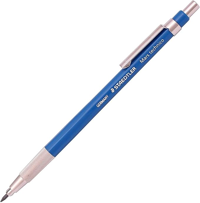 Staedtler Mars Technico 780C Mechanical Lead holder,clutch Pencil for Draft Drawing, Art Sketching Sharpener (Pack of 5)