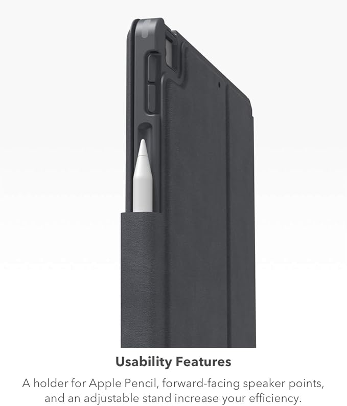 ZAGG Pro Keys Detachable Case and Wireless Keyboard for Apple iPad Air 11" (M3)/ Pro 11" (Gen 1,2,3,4) and iPad Air (Gen 4,5,& M2), Bluetooth Pairing, Apple Pencil Holder, 6.6ft Drop Protection