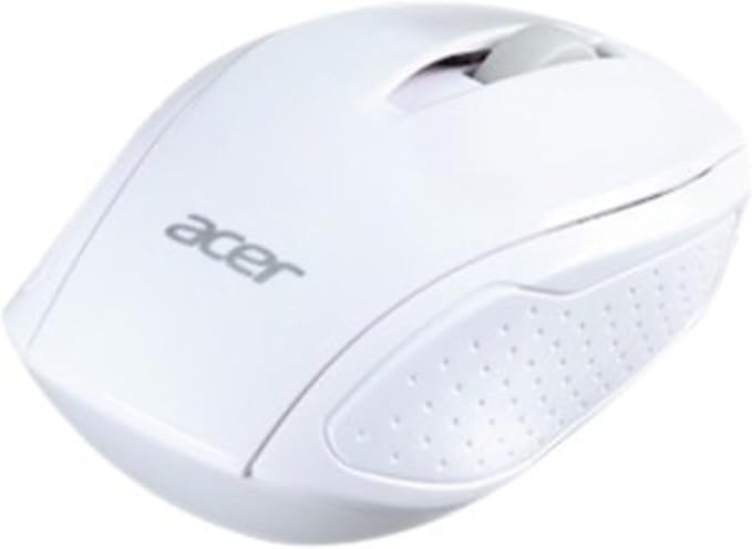 acer RF Wireless Mouse M501 (White), Works with Chromebook, with USB Plug and Play for Right/Left Handed Users (for Chromebooks, Windows PC & Mac, (Pack of 1)