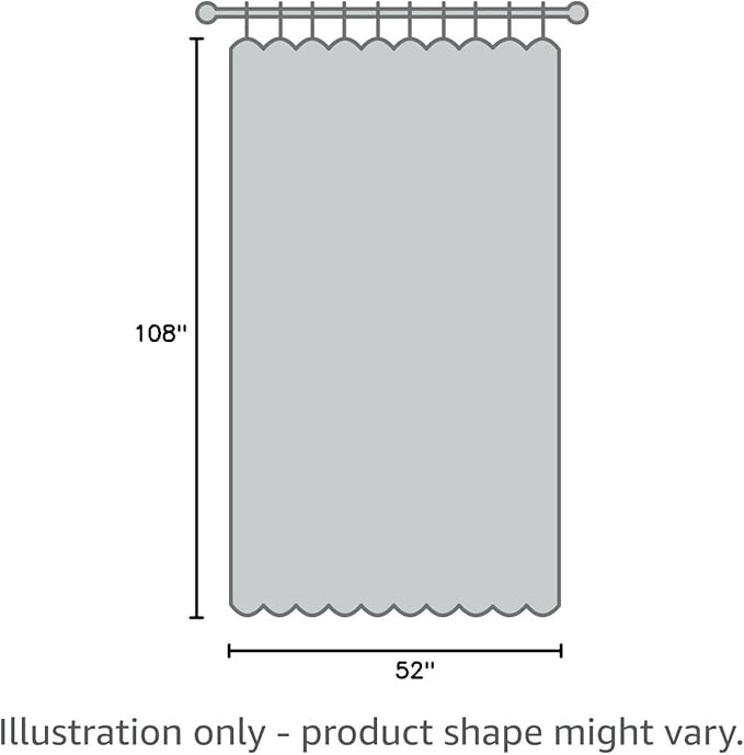 NICETOWN 2 Pieces Outdoor Patio Curtains Waterproof with Self-Stick Tab Top for Patio, Room Darkening Outdoor Living Divider Vertical Drape Privacy Protect for Yard/Cabana, W52 x L108, Greyish White
