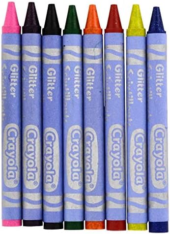 Crayola Glitter Crayons 8 Count