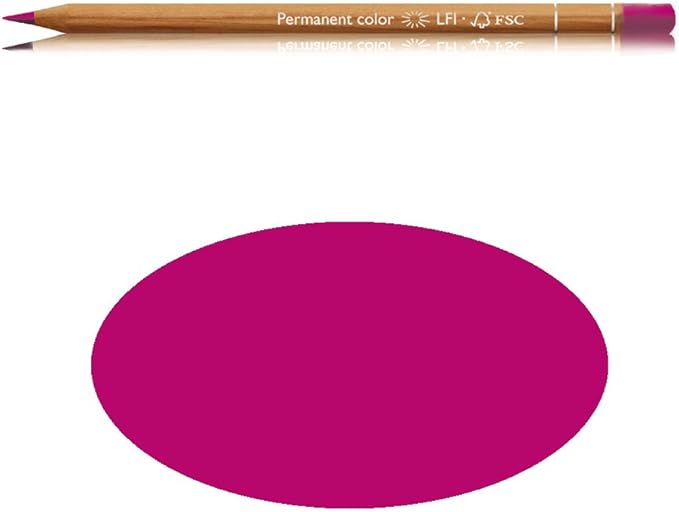 Caran D'ache Luminance 6901 Lightfast Pencil No. 350 Purplish Red (6901.350)
