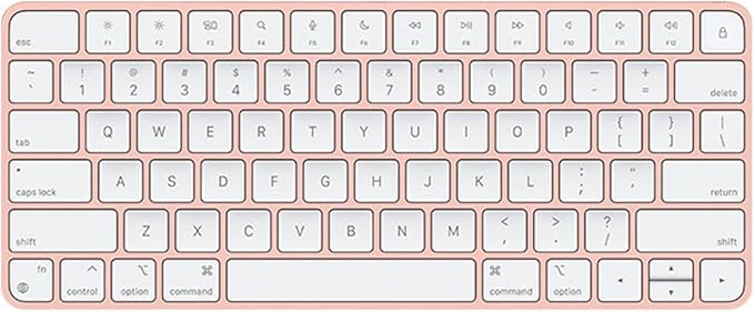 Apple Magic Keyboard (QWERTY English) Pink (Renewed)
