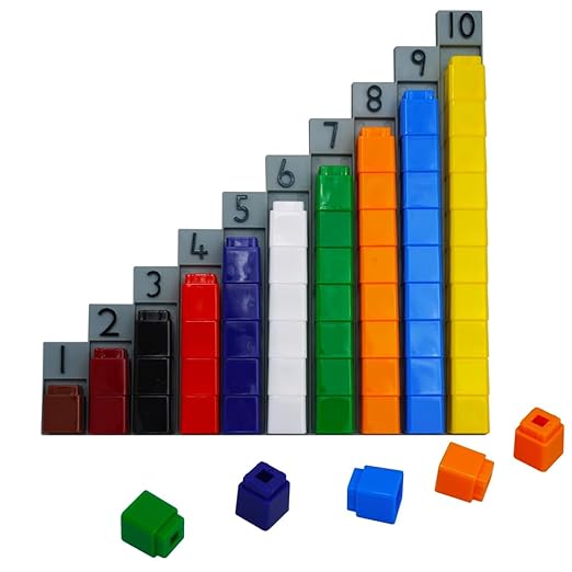 Didax Educational Resources Unifix Cubes Set (100 Pack)