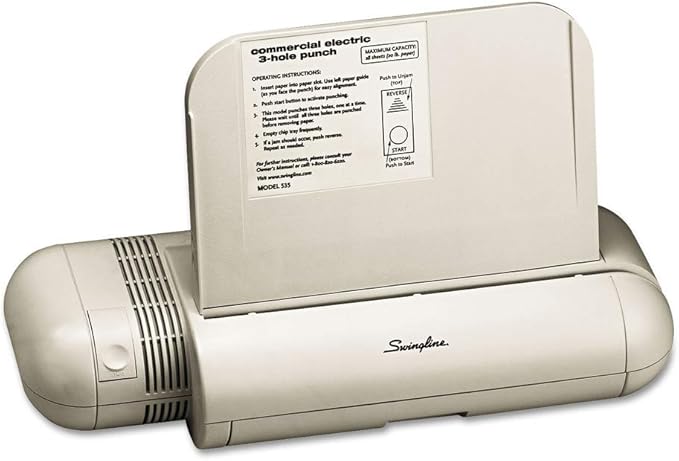 SWINGLINE+COMMERCIAL+3-HOLE+ELECTRIC+PUNCH