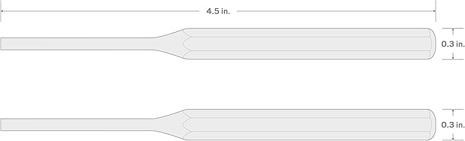 TEKTON 3/32 Inch Pin Punch | 66052 | Made in USA