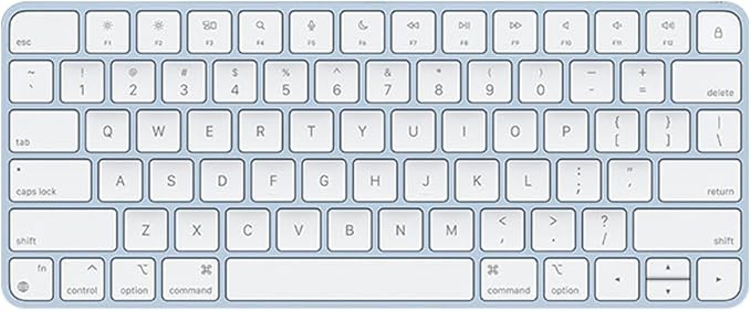 Apple Magic Keyboard - US English - Blue (Renewed)
