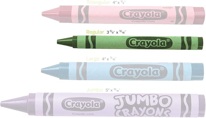 Crayola Crayons Bulk (24 Packs), Coloring Book Supplies, Presharpened Crayons for Kids, Stocking Stuffers, Preschool Classroom Supplies, Gifts, Ages 3+