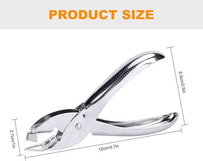 Heavy Duty Metal Staple Remover, Professional Grade Steel Construction, Easy Grip Handheld Design for Office, School and Home Use