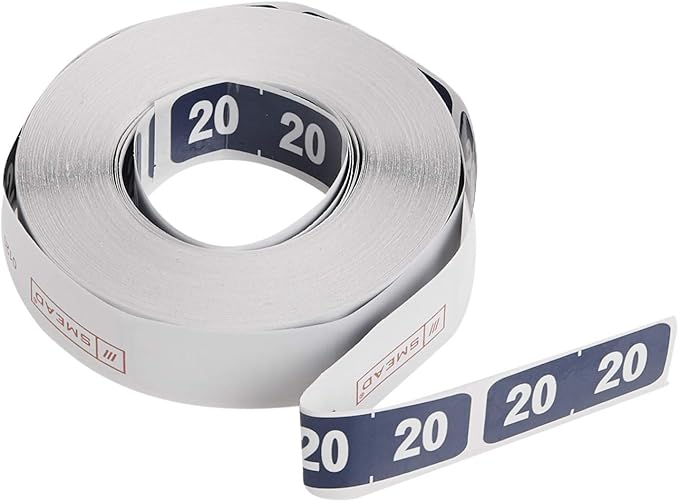 Smead ETYJ Color-Coded Year Labels, 2020, Dark Blue 500 Labels per Roll (68320)