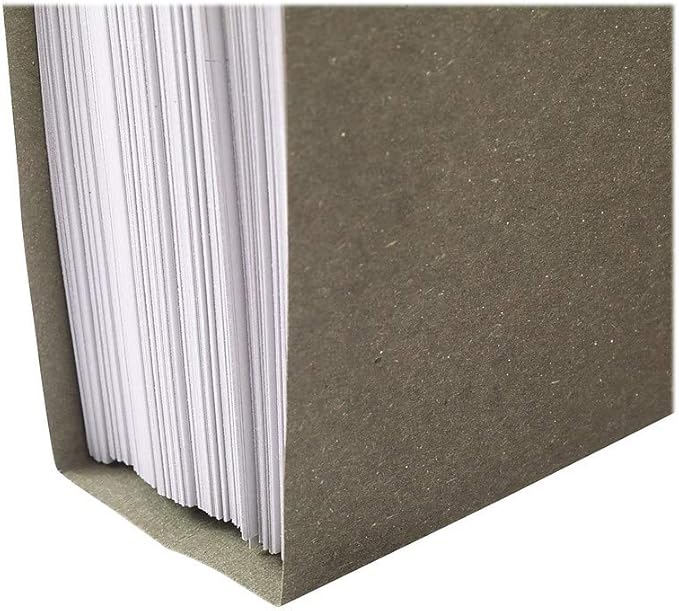 Staples Heavy‑Duty Box‑Bottom Hanging File Folders, Legal Size, 2" Expansion, 1/5‑Cut Tabs, Standard Green – 25/Box