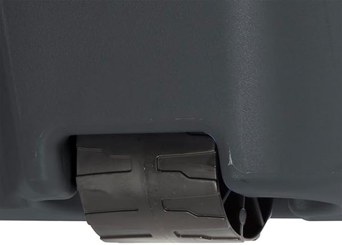 Sterilite 12 Pack 45 Gallon Wheeled Latch Tote, Stackable Plastic Storage Bin, Gray/Green