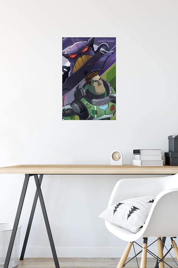 Trends International Disney Pixar Lightyear - Buzz and Zurg Wall Poster, 14.725" x 22.375", Premium Unframed Version