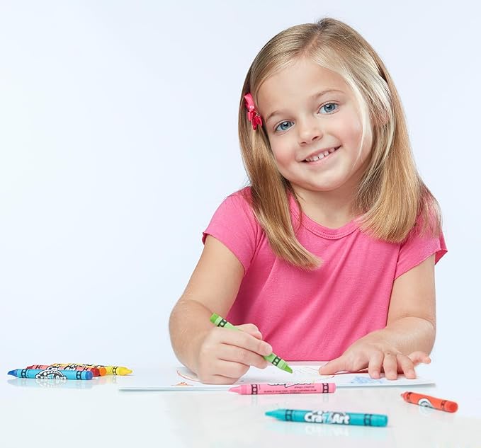 Cra-Z-Art Classic Super Washable Markers, Broad Tip, Assorted Barrel, Assorted Ink, Pack Of 40 Markers