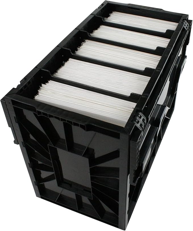 BCW Starter Comic Book Storage Kit | Storage Box, Partitions, Resealable Acid-Free Bags, Comic Backing Boards | Organize Modern Comics | Heavy Duty Comic Bags and Boards | Comic Collectors Essential