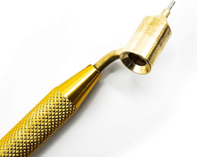 KINGART Fine Line Painting Pen 0.5mm Fine Line Brass Tips. Fluid Writer Paint Applicator Pen with Reservior, Prefect Tool for Drawing Lines, Lettering, Touching Up Paint & Scratch Repair