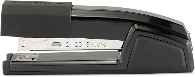 Bostitch B777BLK Epic Stapler, 25-Sheet Capacity, Black