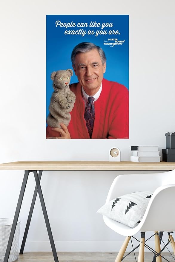 Trends International Mister Rogers - As You Are Wall Poster, 22.375" x 34", Unframed Version