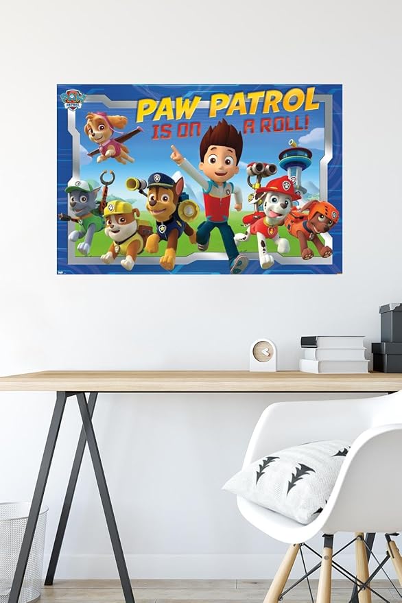 Trends International Nickelodeon Paw Patrol Crew Wall Poster 22.375" x 34"