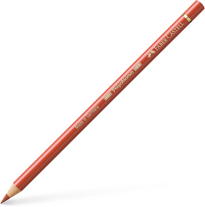 Faber Castel Polychromos Colored Pencils, 188, Sang-in, 6 Count