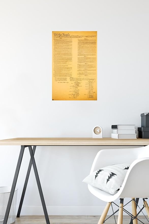 Trends International The Constitution Wall Poster, 14.725" x 22.375", Premium Unframed Version