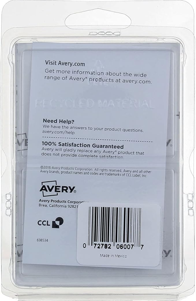 Avery Foil Star Stickers, 1/2" Diameter, Assorted Colors, 440 Reward Stickers (6007) (3)