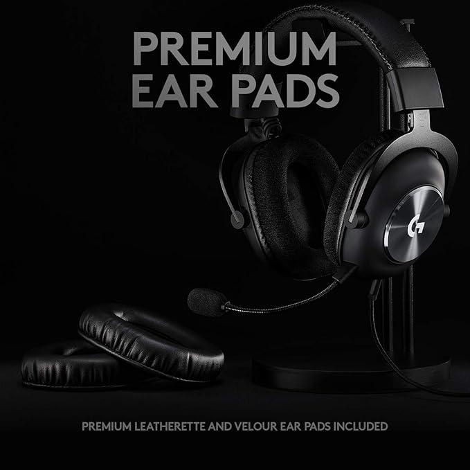 Logitech G502 HERO Wired Gaming Mouse + G Pro X Gaming Headset Bundle - Black