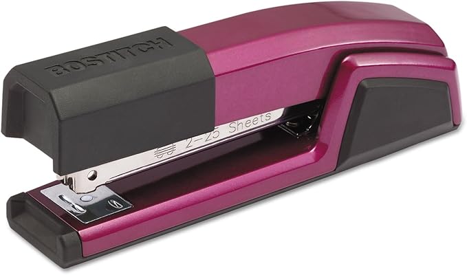 Bostitch B777RMAG Epic Stapler, 25-Sheet Capacity, Magenta