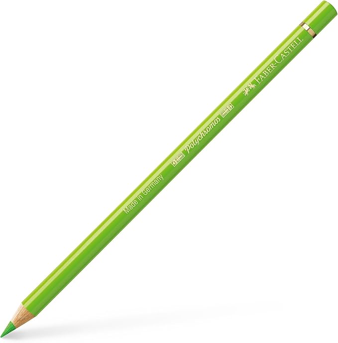 Faber Castel Polychromos Colored Pencils, 171, Light Green, 6 Count