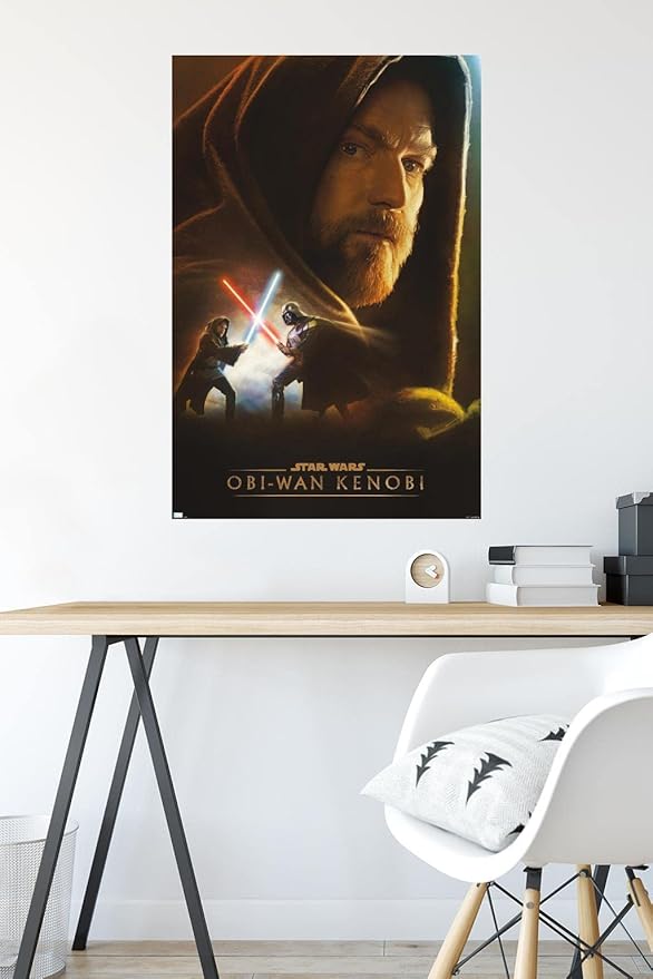 Trends International Star Wars: Obi-Wan Kenobi - Obi-Wan Collage Wall Poster, 22.375" x 34", Premium Unframed Version