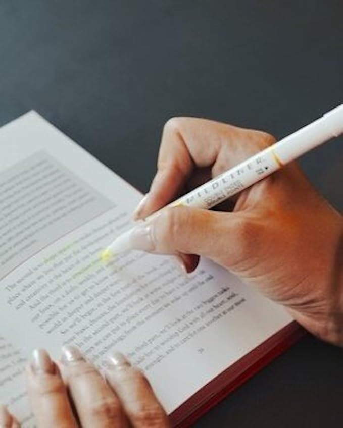 Zebra Pen F-301 Ballpoint Black Ink Fine Point 0.7mm Stainless Steel Retractable Pen, 6-Pack + Bonus Mildliner Highlighter – Easy-Glide Ink, Non-Slip Grip, Professional Design (27192)