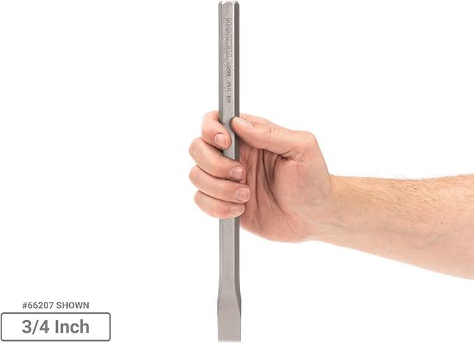 TEKTON Long Cold Chisel Set, 3-Piece (1/2, 3/4, 1 in.) | 66506
