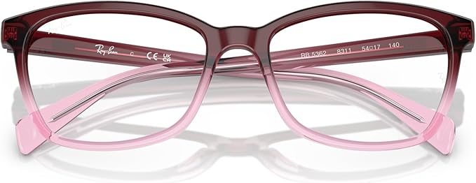 Ray-Ban unisex-adult Rx5362 Square Prescription Eyeglass Frames