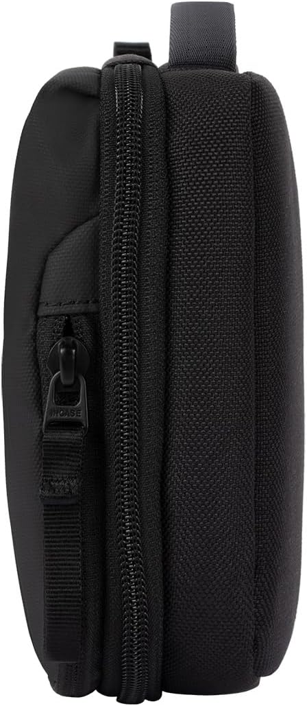 Incase A.R.C Accessory Organizer - Electronic Organizer Travel Case + Cord Storage - Efficient Cable Management - Compact & Durable Electronics Organizer, Black (10 x 3 x 2 in)