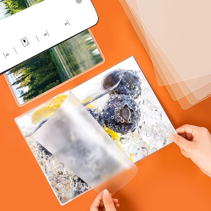 SJPACK Thermal Laminating Pouches, 9 x 11.5 Inches Laminating Sheets, 3 mil Thick Laminate Sheets, 100 Pack,Clear