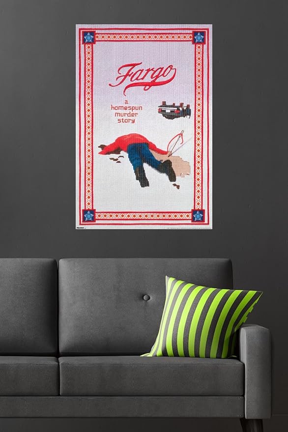 Fargo (1996) - One Sheet Wall Poster, 34L" x 22.4W", Premium Unframed Version
