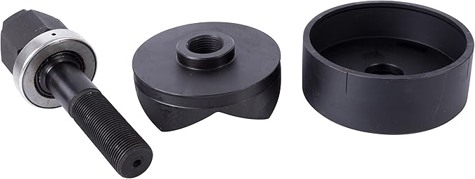 Gardner Bender KOM300 Slug-Out Mechanical Knockout Set, Contractor Punch, Die & Drive Screw Set, Conduit Pipe Size Cutting Diameter, 3½" Hole Size, Punches 10 AWG Mild Steel & 12 AWG Stainless Steel, 3"