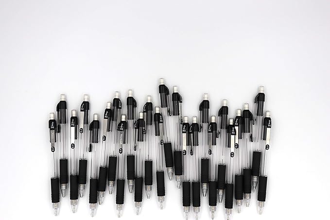 Zebra Pen Z-Grip Mechanical Pencil, 0.7mm Point Size, HB #2 Graphite, Assorted Grip Colors, 5-Count