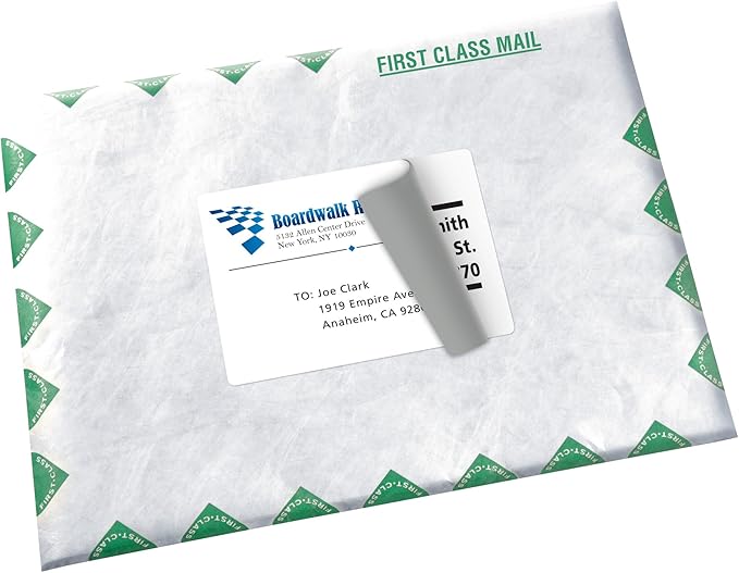 Avery Printable Shipping Labels, 4" x 6", White, 20 Blank Address Labels (05292)